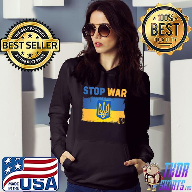 Support Ukrainians Ukraine Flag Shirts Stop War in Ukraine T-shirt