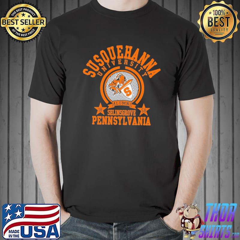 Susquehanna University Alumni Selinsgrove Pennsylvania 1858 S Shirt Unisex