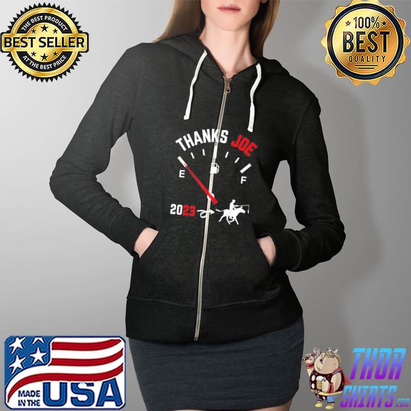 Thanks Joe High Gas Prices T-Shirt Full Zip Hooded