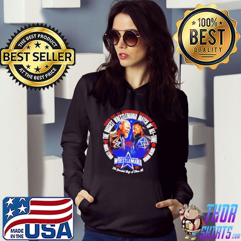 The biggest wrestlemania 38 brock lesnar vs roman reigns match Hoodie