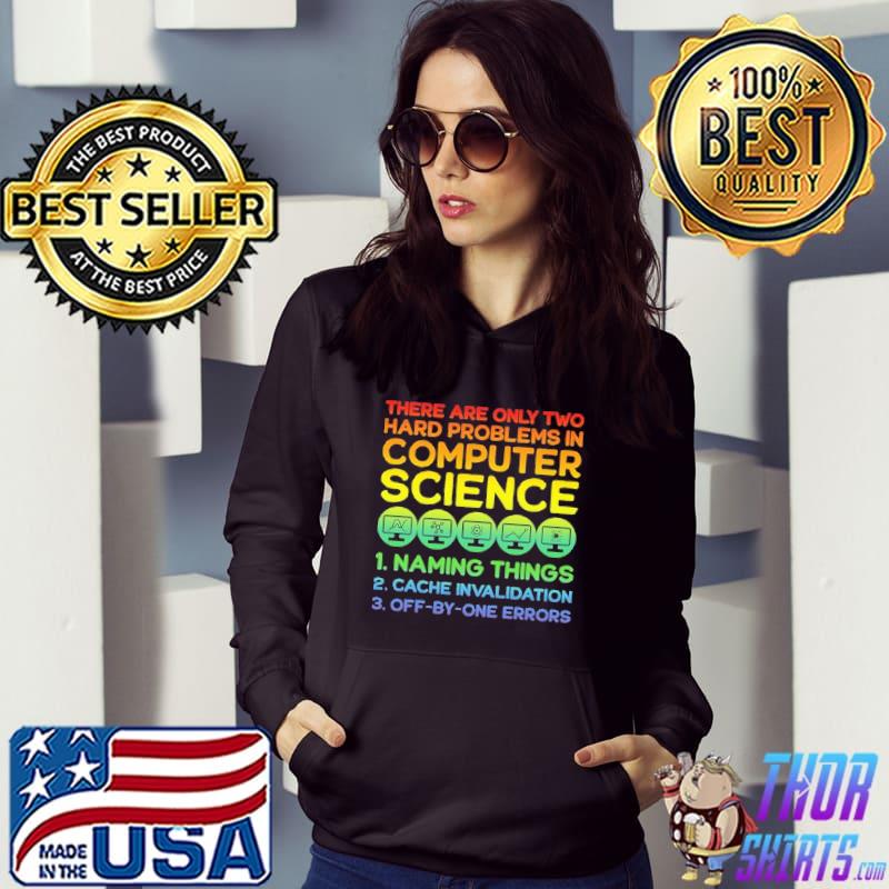There Are Only Two Hard Problems In Computer Science Shirt Hoodie