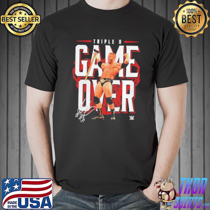 Triple h gameover signature Unisex
