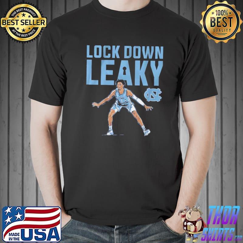 Unc basketball lock down leaky shirt