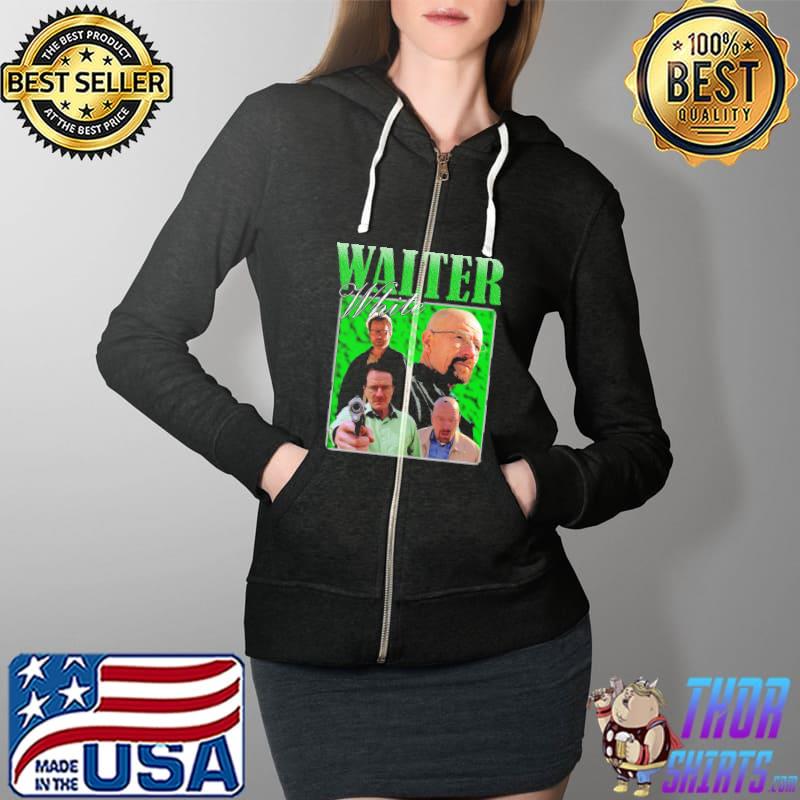 Walter white tribute vintage retro 80s 90s Full Zip Hooded