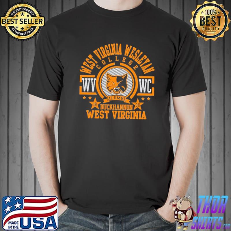 West Virginia Wesleyan College Alumni Buckhannon WVWC 1890 Shirt Unisex