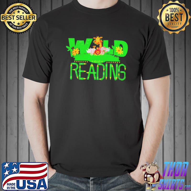 Wild about reading shirt