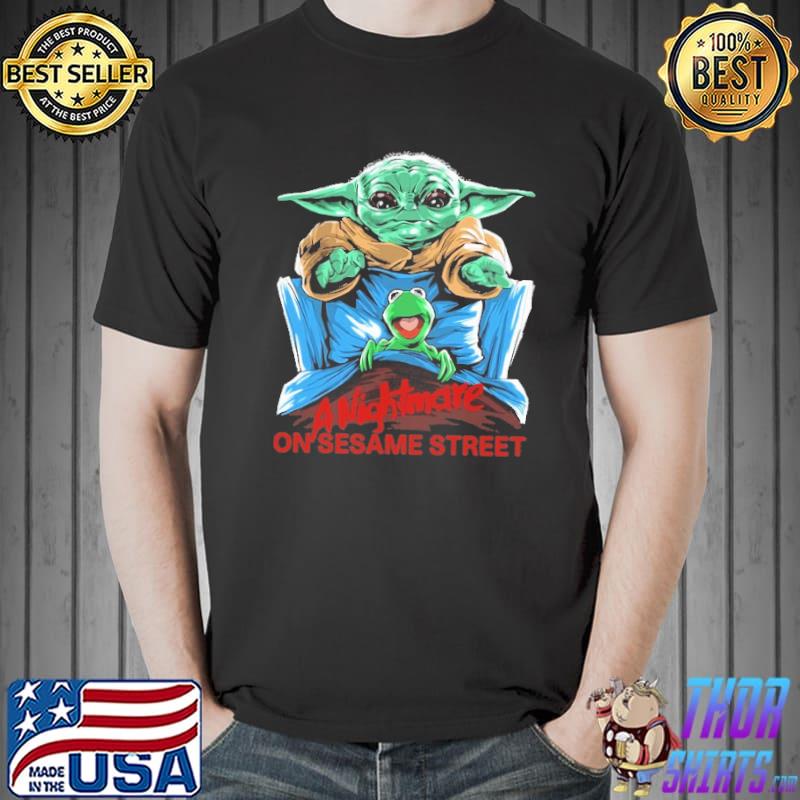 Yoda A Nightmare On Sesame Street Shirt Unisex