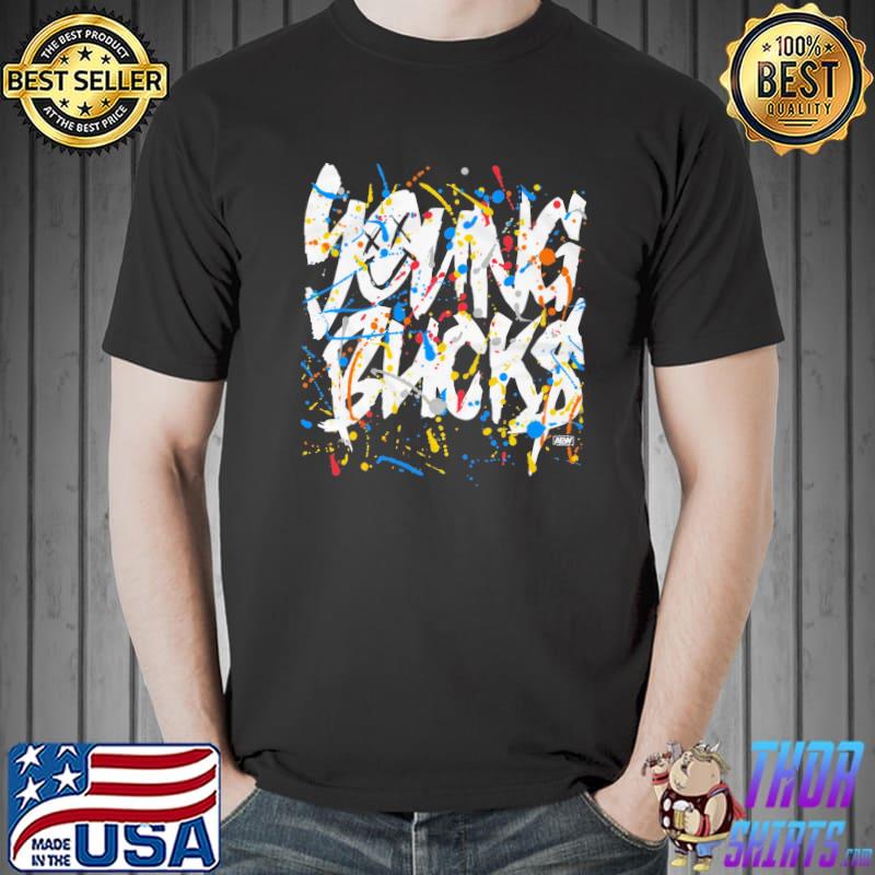 Young Bucks Smile Splatter Colorful Shirt Unisex