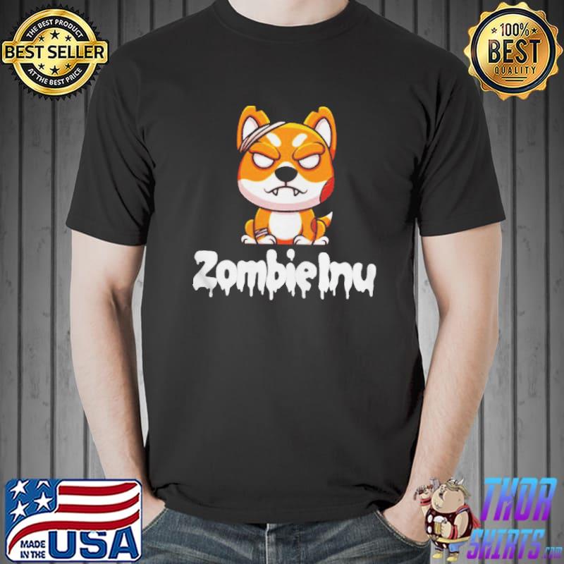 Zinu zombie inu zinutoken shirt