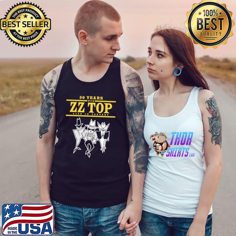 Zz top rock 50th godong Tank Top