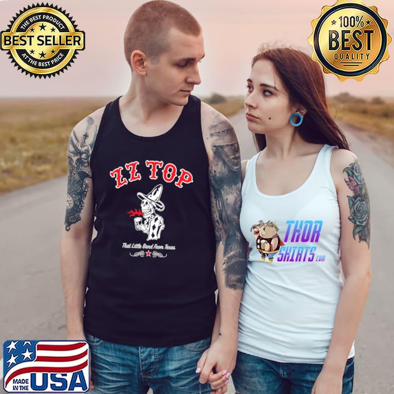 Zz top the little band from Texas skull vintage rock 70s Tank Top