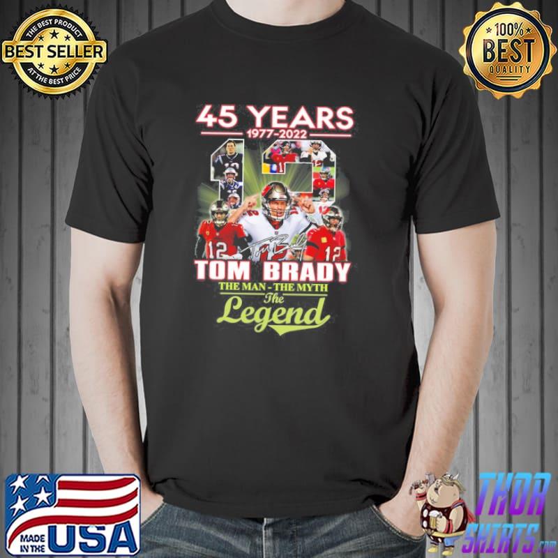 New England Patriots Tampa Bay Buccaneers 22 years 2000-2022 Tom Brady  thank you for the memories shirt,Sweater, Hoodie, And Long Sleeved, Ladies,  Tank Top