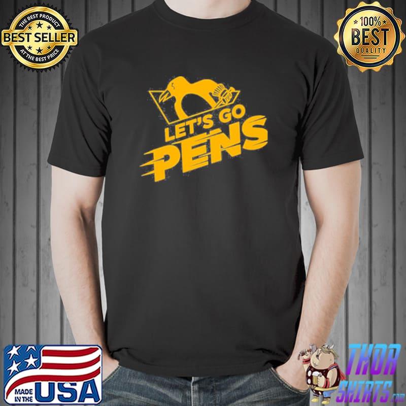 Thorshirts Premium Llc Let S Go Pens Pittsburgh Penguins Hockey Shirt Nhltee