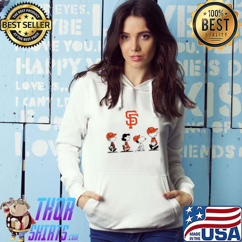 Snoopy And Friend San Francisco Giants Shirt - High-Quality