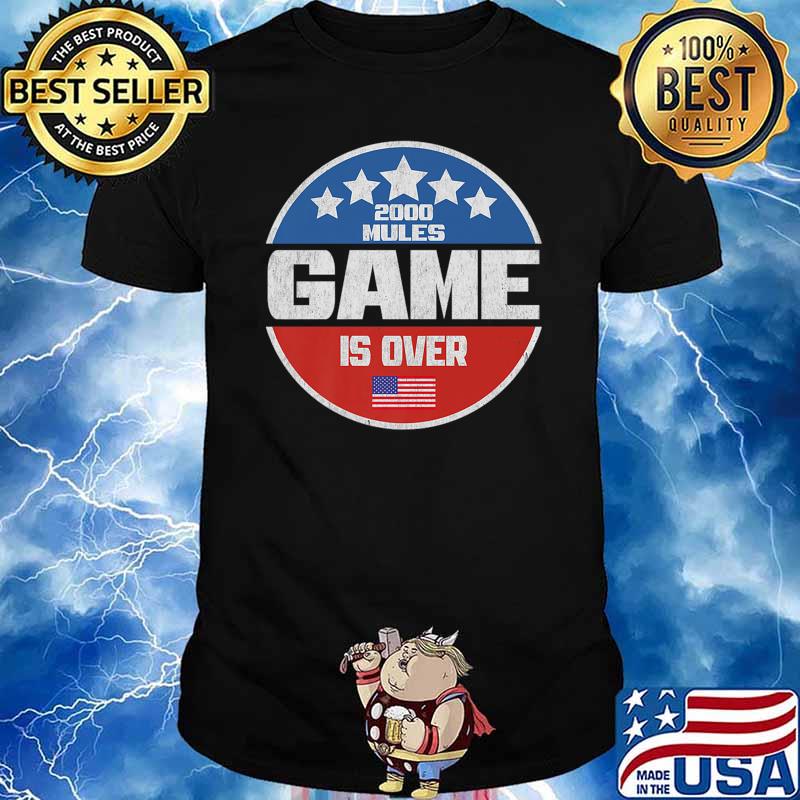 2000 Mules Game Is Over Fair Elections Premium T-Shirt