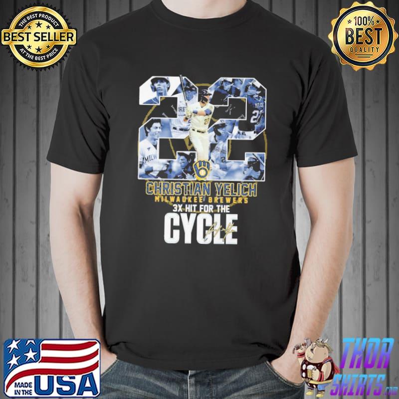 22 Christian Yelich Cycle Shirt Unisex