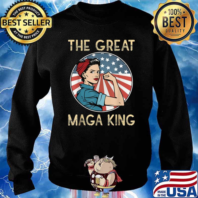 Anti Joe Biden Ultra Maga The Return Of The Great Maga King T-Shirt Sweater