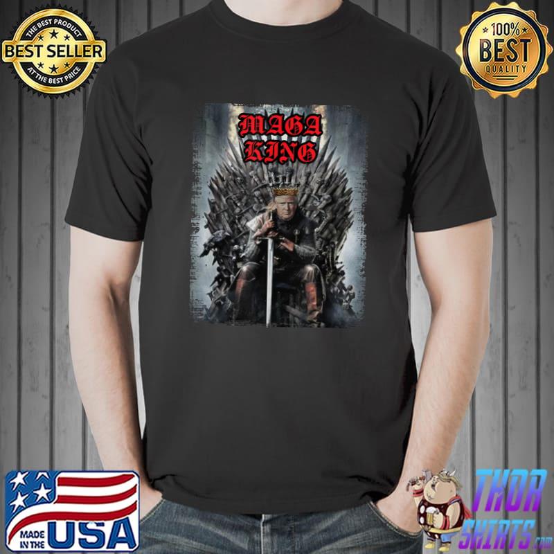 Anti Joe Biden Ultra Maga The Return Of The Great Maga King Trump T-Shirt Unisex