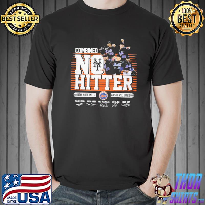 New York Mets Combined no hitter signatures 2022 shirt, hoodie, longsleeve  tee, sweater