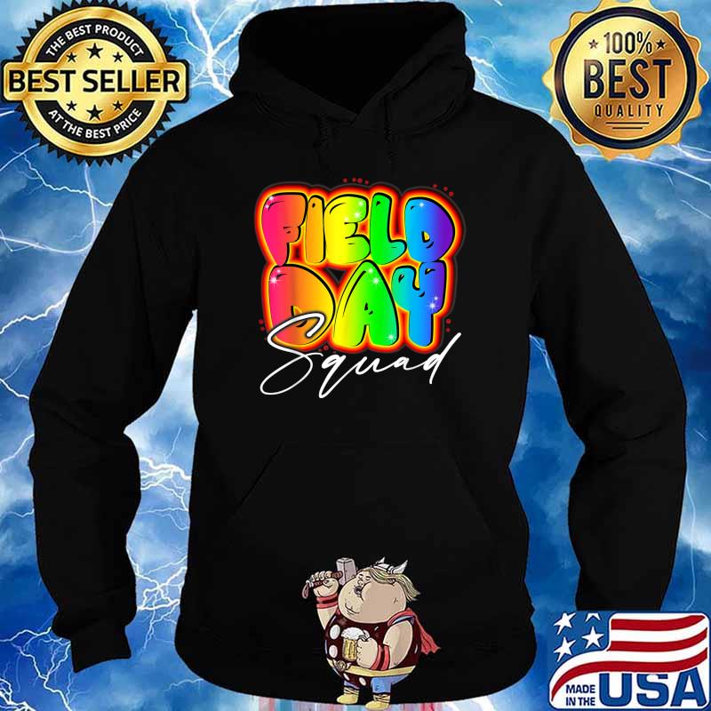 Field Day Squad Teacher Kids Boys Girls Student School Cute T-Shirt Hoodie