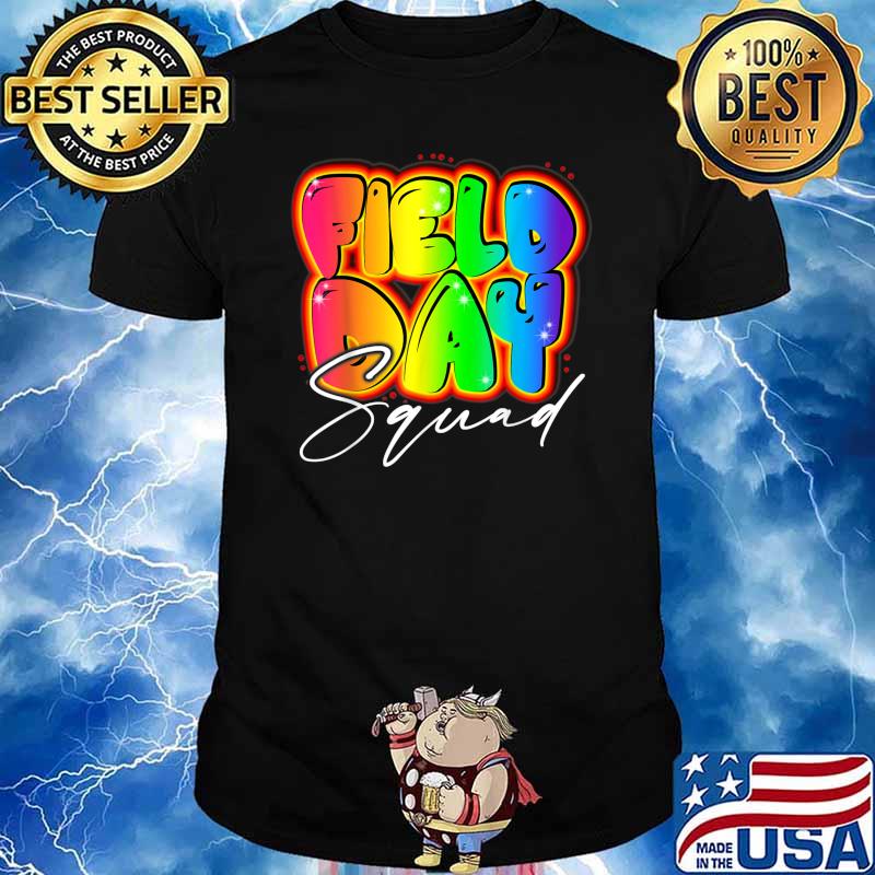 Field Day Squad Teacher Kids Boys Girls Student School Cute T-Shirt