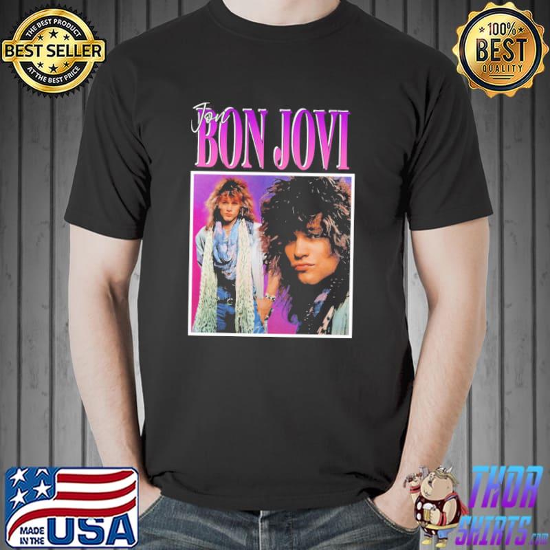 Jon Bon Jovi t-shirt 80s