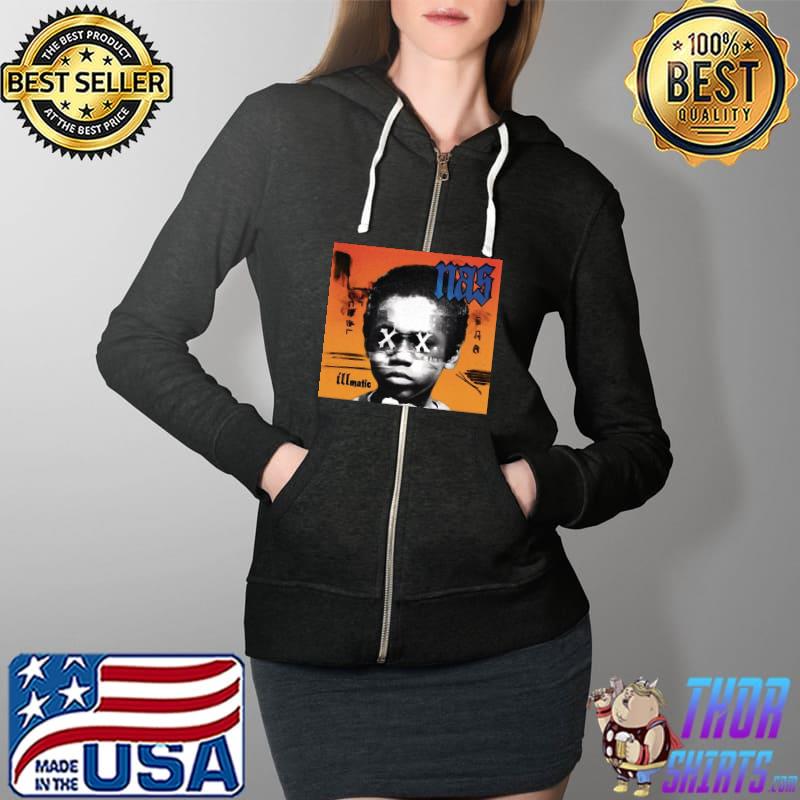 Nas illmatic legacy rapper Full Zip Hooded