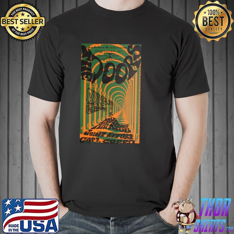 Old retro style the doors band shirt