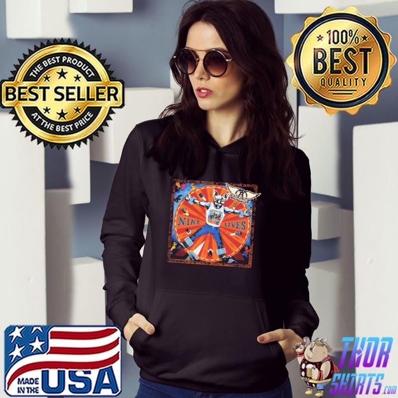 Original Nine Live Tour Aerosmith Shirt Hoodie