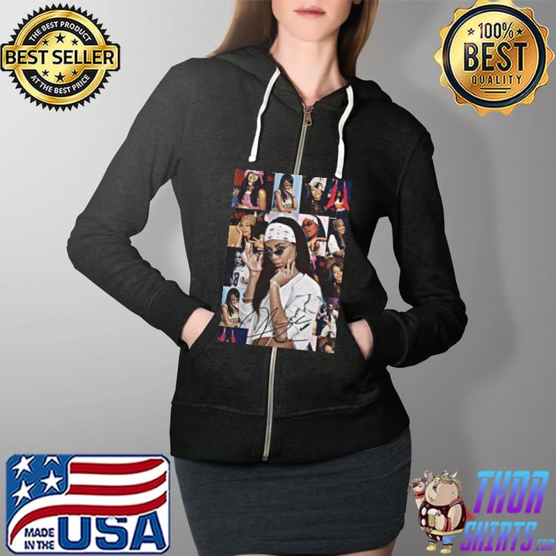 Picture aaliyah singature Full Zip Hooded