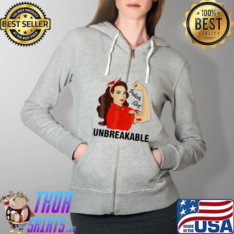 Polish Girl Unbreakable Shirt Full Zip Hooded