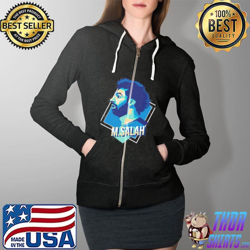Portrait of liverpool moh salah design Full Zip Hooded