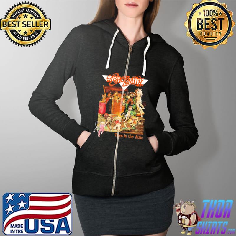 Premium Aerosmith Toys In The Attic Shirt Full Zip Hooded
