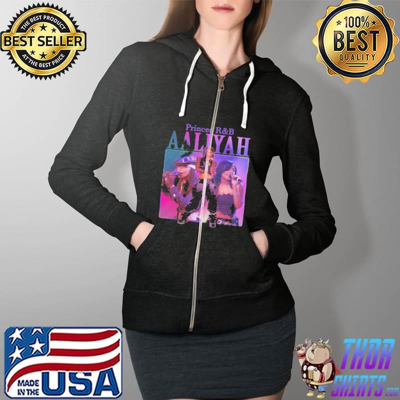 Princes r&b aaliyah Full Zip Hooded