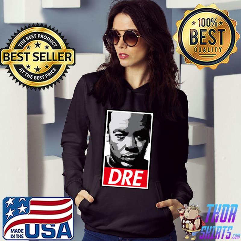 Red and black graphic dre rapper Hoodie