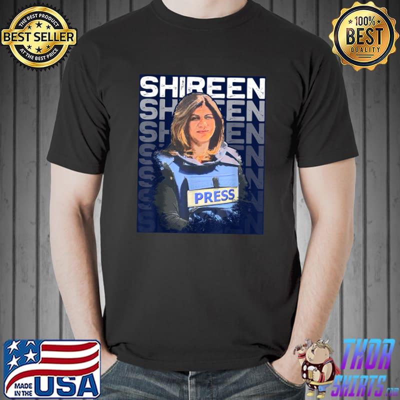 Shireen Abu Akleh Press journalist T-Shirt Unisex