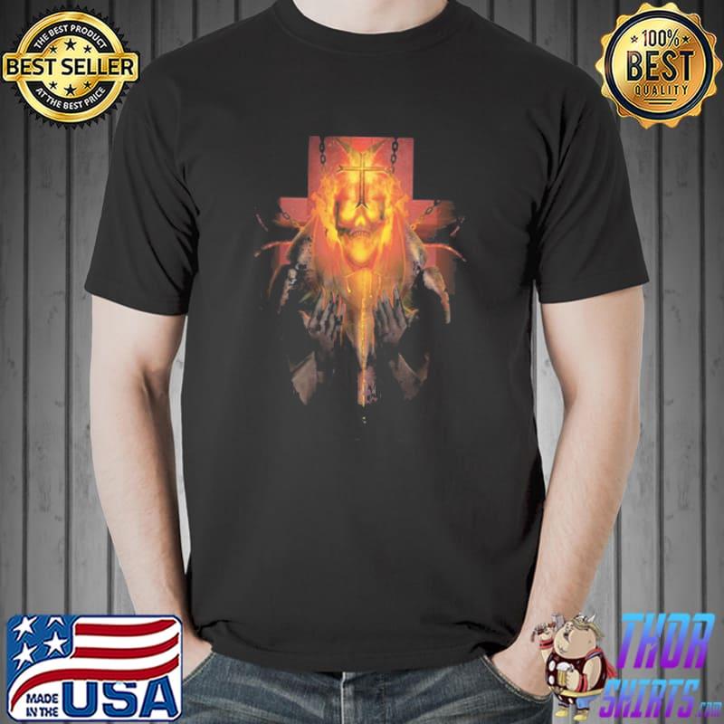 Skeleton templar fire knight design Unisex
