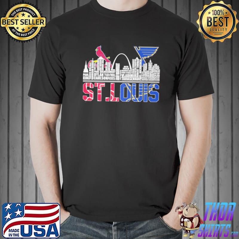 St. Louis Cardinals and St. Louis Blues city shirt, hoodie, sweater, long  sleeve and tank top