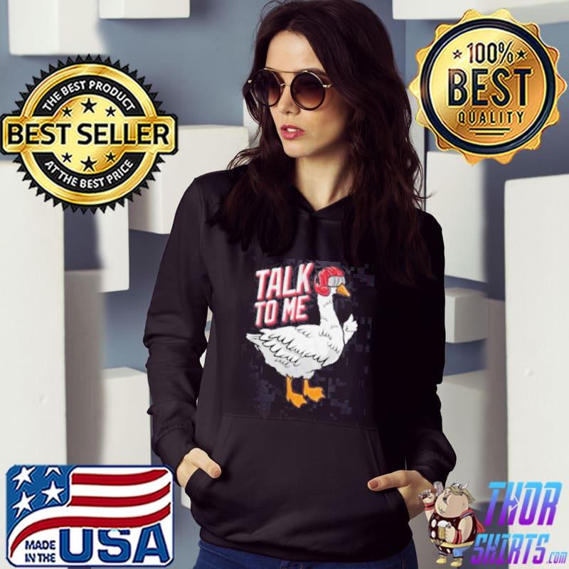 Talk to me goose top gun sunglasses movie sarcasm shirt