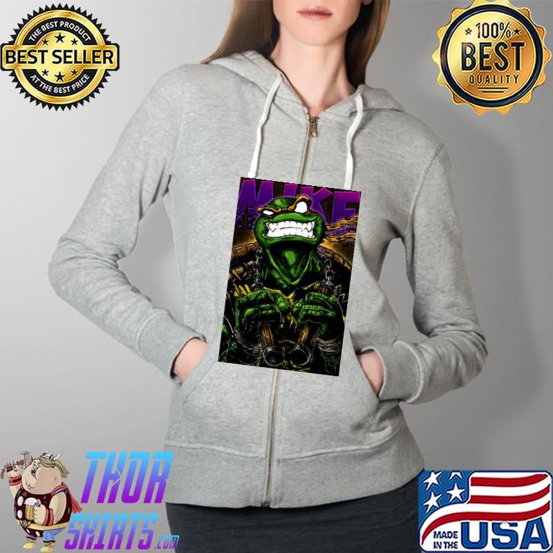 Teenage Mutant Ninja Turtles MIKE Shirt Full Zip Hooded