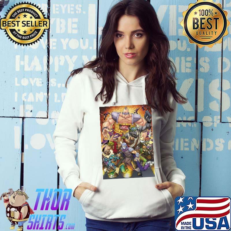Teenage Mutant Ninja Turtles Poster Arrt Shirt Hoodie