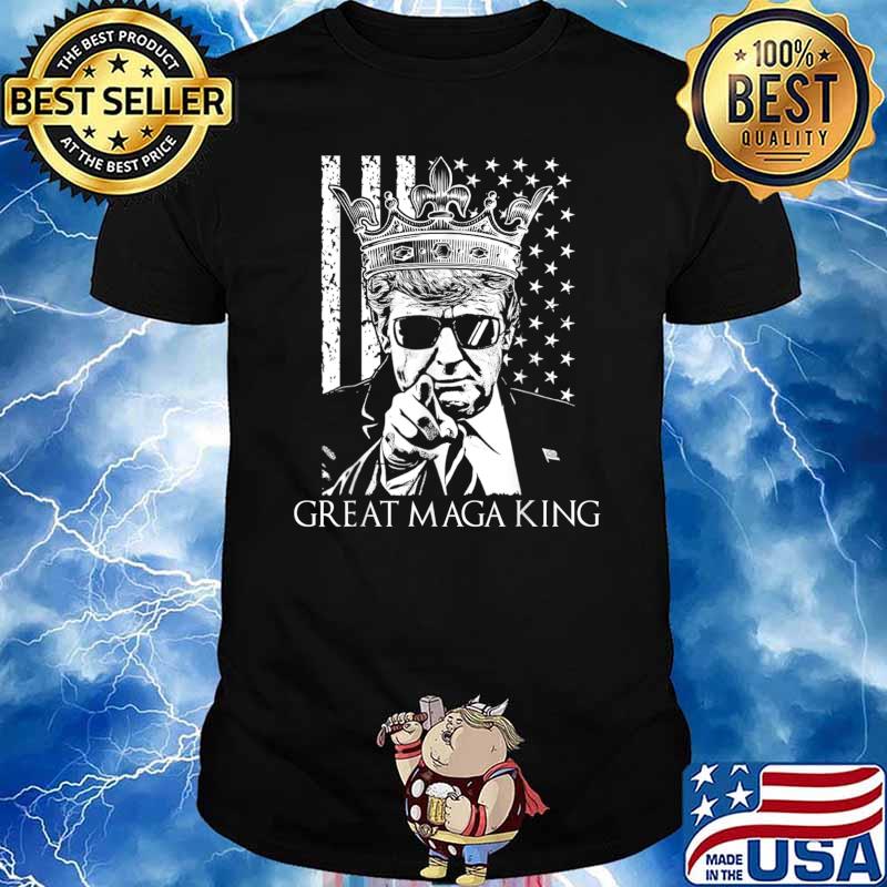 The Great Maga King Funny Trump Ultra Maga King T-Shirt