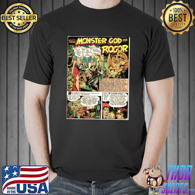 The monster god of rogor Comic book page cheesecake T-Shirt