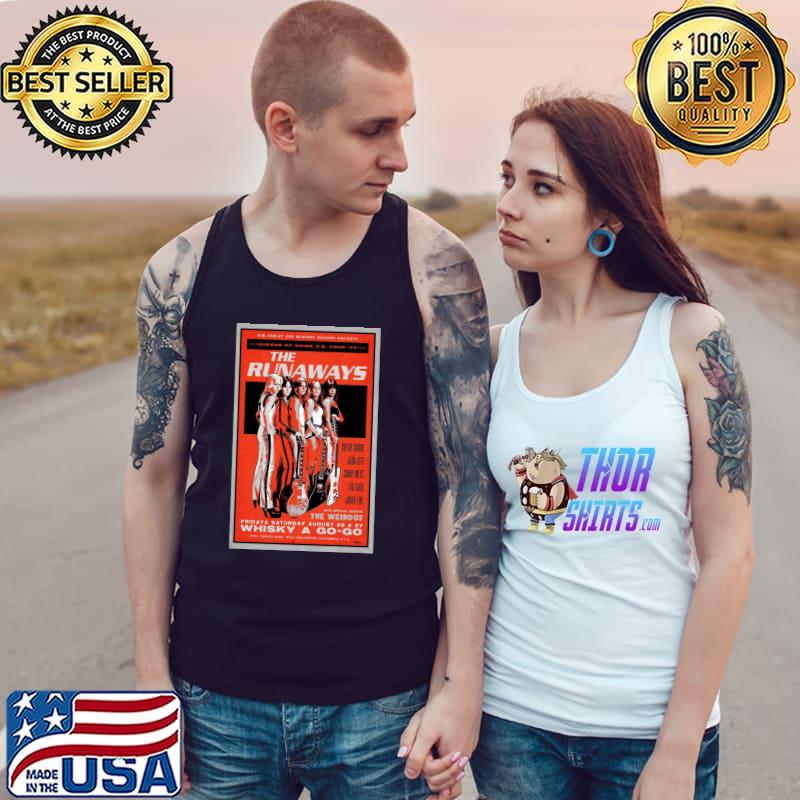 The Runaways Concert Classic T-Shirt Tank Top