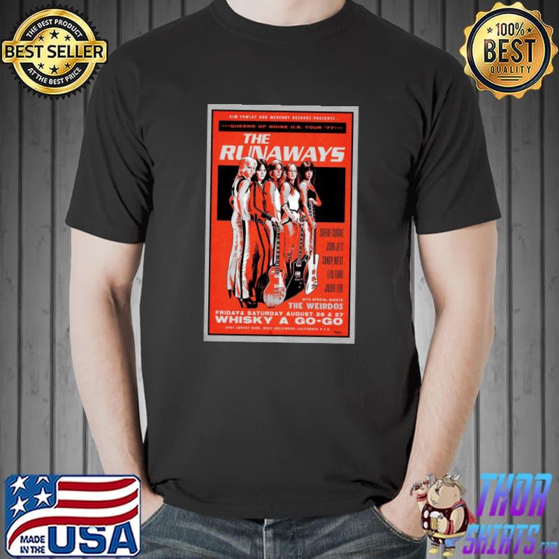 The Runaways Concert Classic T-Shirt