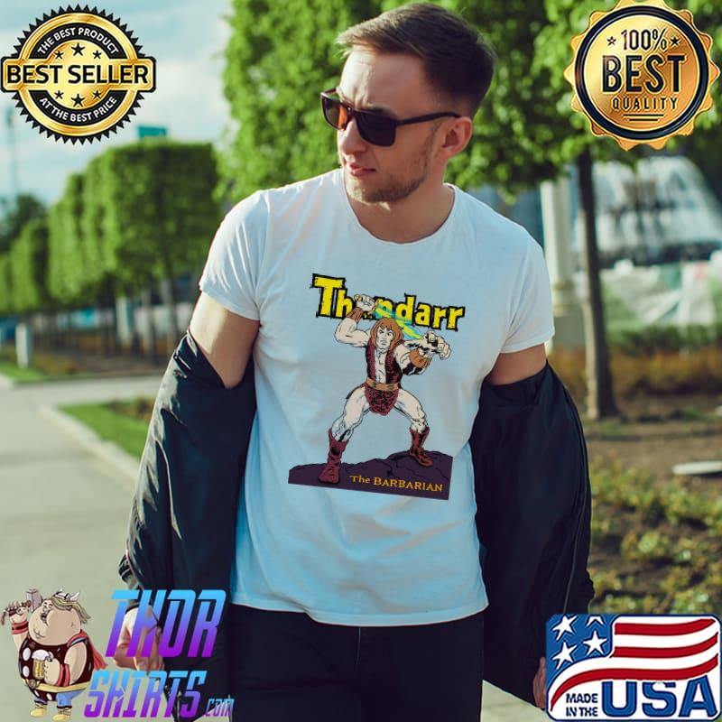 Thundarr the barbarian character shirt