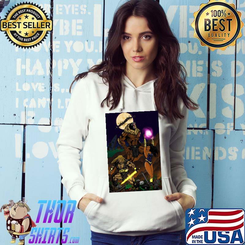 Thundarr the Barbarian in night Hoodie