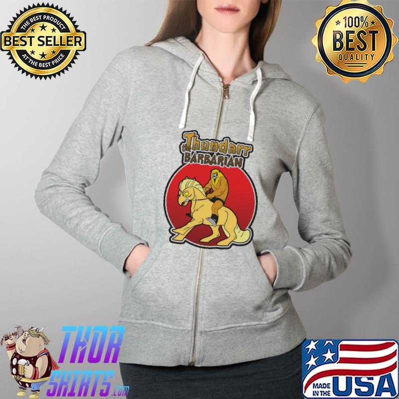 Thundarr the barbarian ookla the mok horse tack Full Zip Hooded