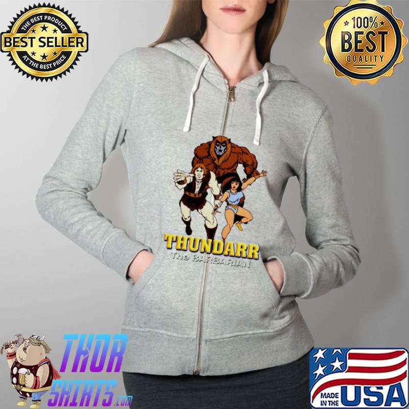 Thundarr the barbarian princess ariel ookla the mok cartoon Full Zip Hooded