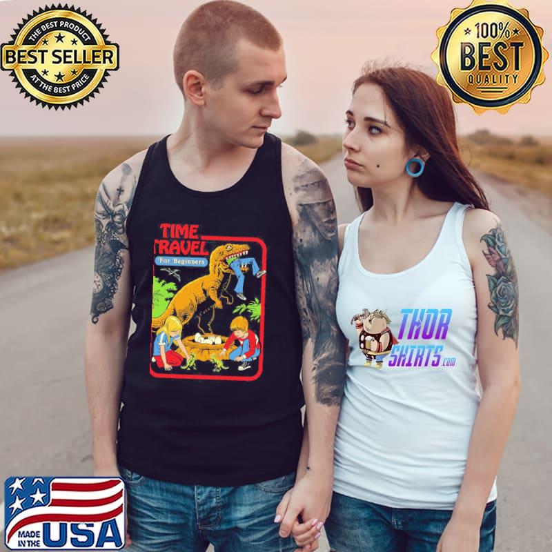 Time travel for beginners vintage kids art Tank Top